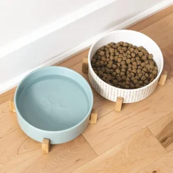 White Elevated Bowl