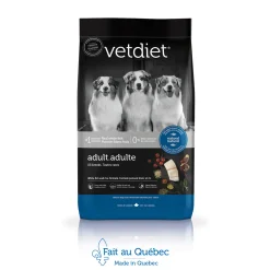 White fish and rice formula for all breeds adult dog