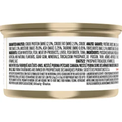 White fish and tuna wet food for adult cats