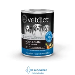 White fish wet food for adult dog