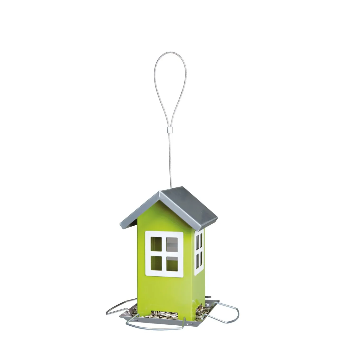 Wild bird feeder, green