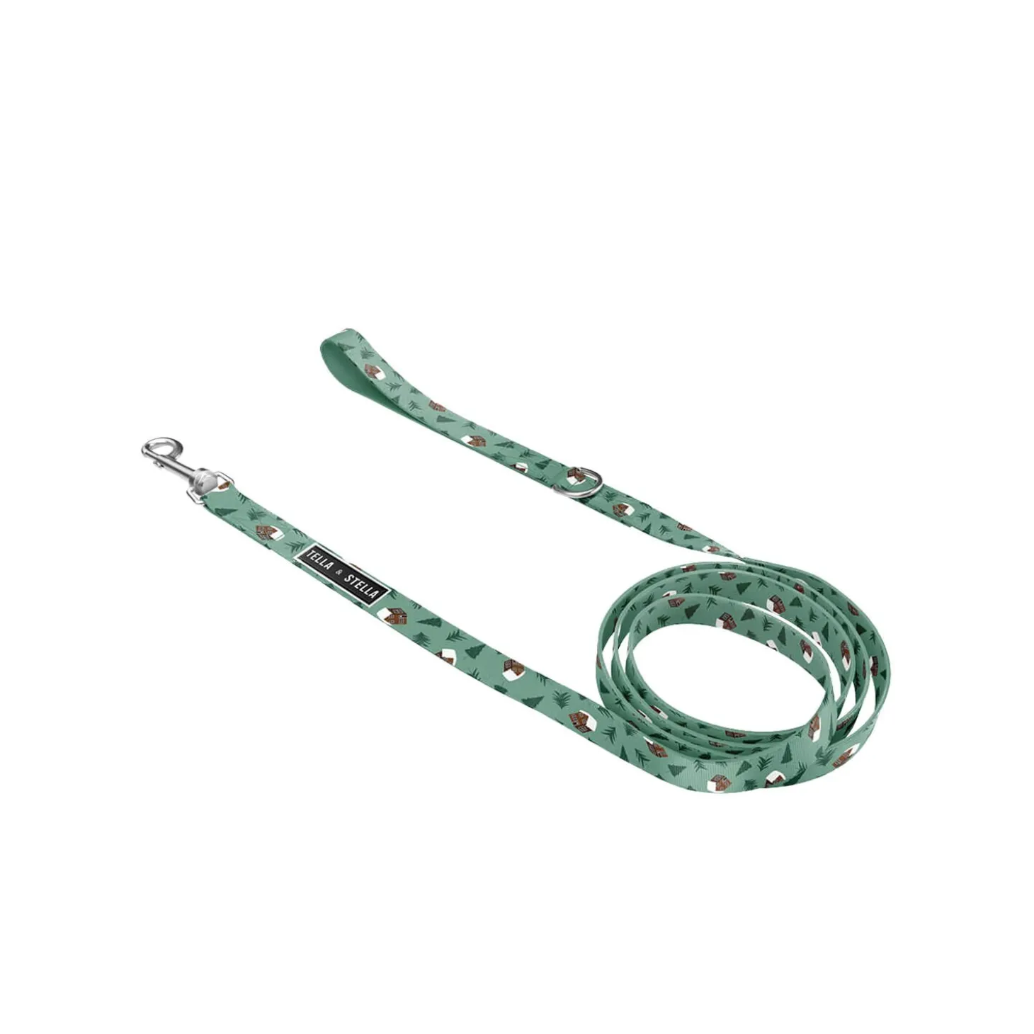 Winter Lodge Dog Leash, L
