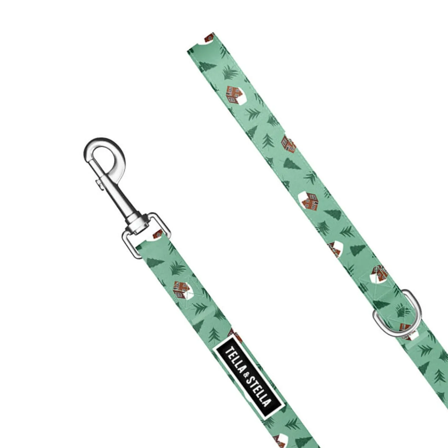 Winter Lodge Dog Leash, L
