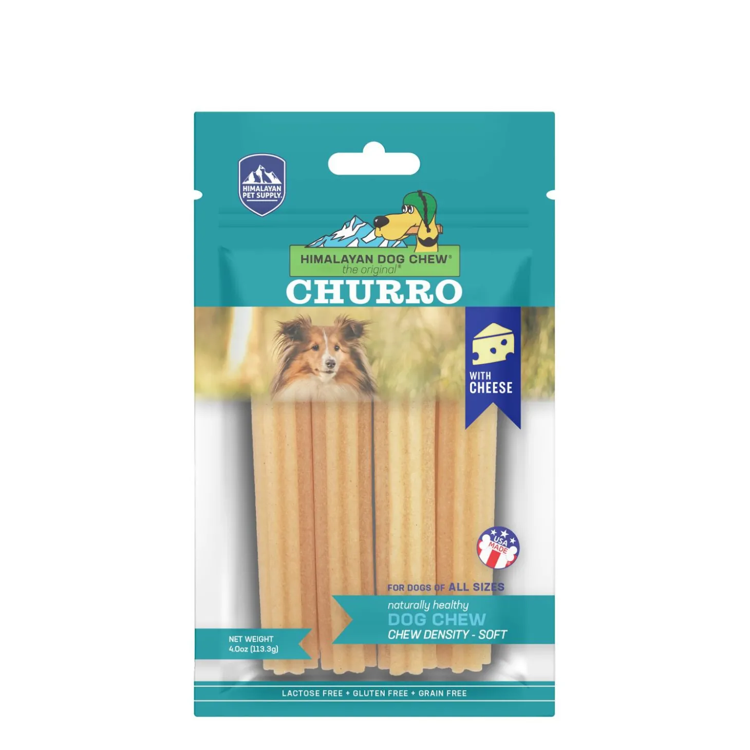 YakyChurro Dog Treats, cheese